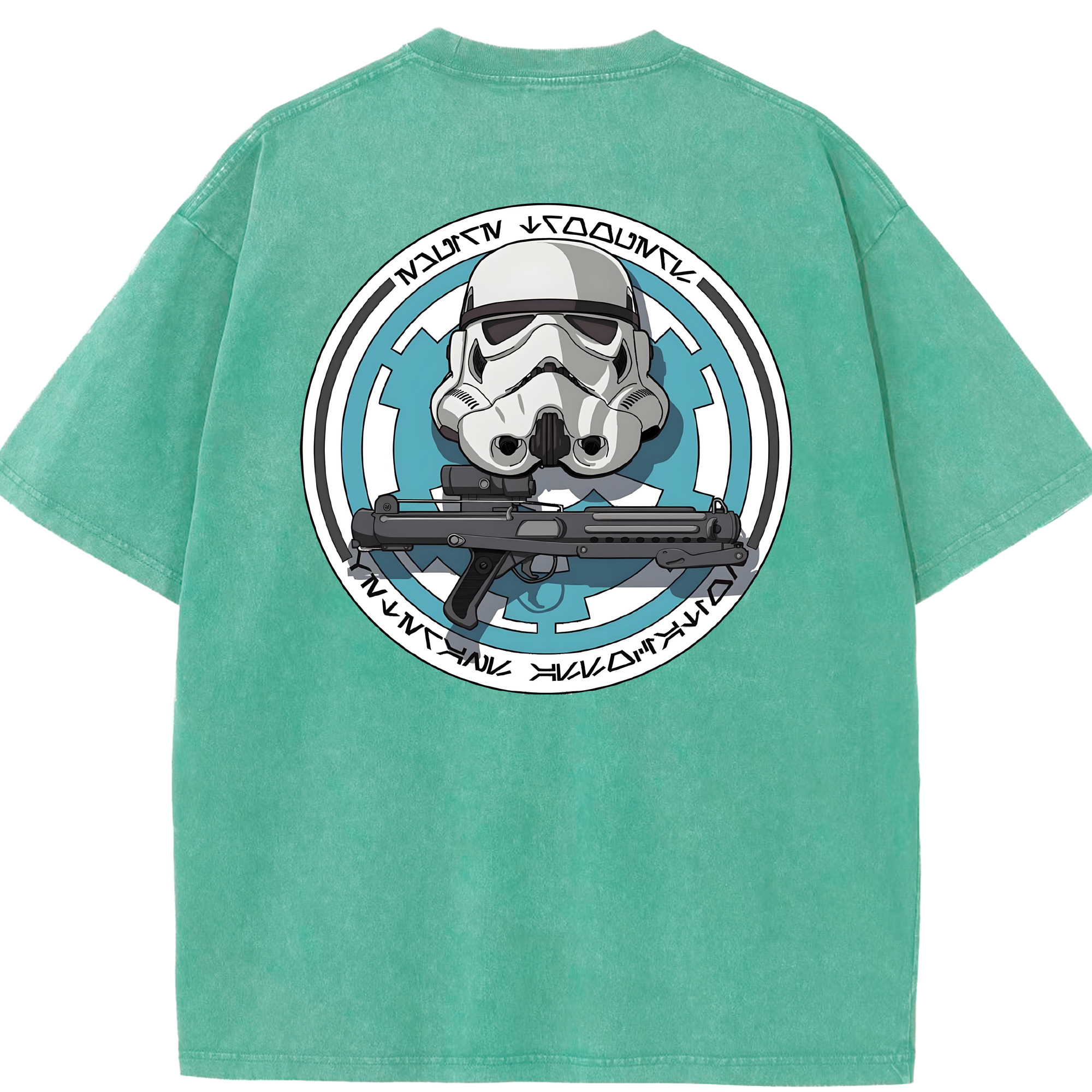 （画像用） スター・ウォーズ Star Wars 綿100% ヴィンテージ風 半袖Tシャツ（背面プリント）